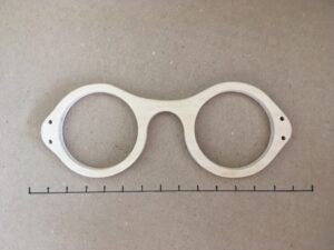 medieval wood eyeglasses